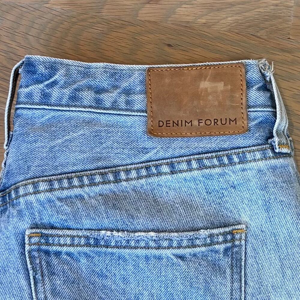 Aritzia Denim Forum Ex Boyfriend Jeans Organic Cotton Light Wash Women Size 27 - Picture 7 of 11